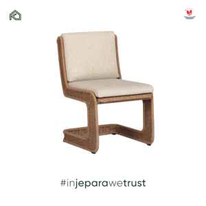 KLOPS LIVING Luxury Scandinavian Design Weatherproof Outdoor Garden Lounge Chair Handwoven UV Resistent PE Rattan Foam Cushion - Product Image 6