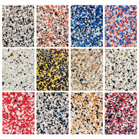 Recubrimiento Epóxico para Pisos con Escamas de Mica Coloridas - Pigmento Decorativo para Terminales, Plataformas y Áreas de Logística