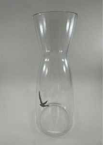 Carafe en verre transparent 1,8 L, pichet à boissons sans couvercle avec poignée en verre pour eau, jus, thé glacé - Product Image 2
