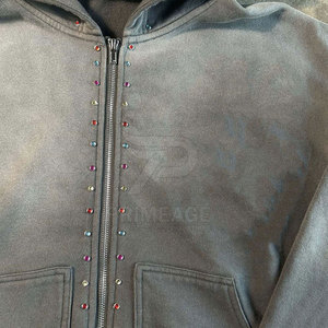 New Arrival Men <b>Rhinestones</b> <b>Hoodies</b> Hot Selling Best Quality Adults Wear Men <b>Rhinestones</b> <b>Hoodies</b> - Product Image 6