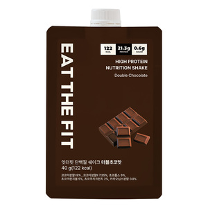 [DAY BY ME] Batido de proteínas Eat the fit, sabor doble chocolate, polvo dietético sustitutivo de comidas, bebidas adelgazantes, Corea - Product Image 1