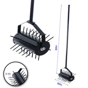 Aeratore Manuale per Prato da 58 Pollici con Manico, Strumento Domestico per Giardini e Cortili - Product Image 5