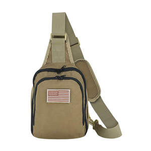 Sac bandoulière durable et tendance, grande capacité, léger, bretelles réglables, épaule rembourrée en maille respirante, polyester - Product Image 6