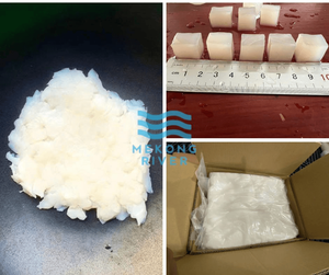 Gelée de coco blanche du Mekong en cubes de 10 mm, saveur fruitée, prête à l'emploi, nutritive, 1 kg, pudding vietnamien - Product Image 5