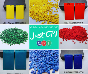 Usine au Vietnam - Jaune/Rouge/Rose/Vert/Bleu..Masterbatch/Masterbatch de couleur/Pigments de couleur pour produits en plastique PP/LDPE/HDPE/PS - Product Image 2