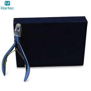 Cortacutículas Azul y Dorado, Servicio OEM ODM, Cortacutículas de Acero Inoxidable de Alta Precisión, Herramientas Profesionales de Manicura y Pedicura - Product Image 6