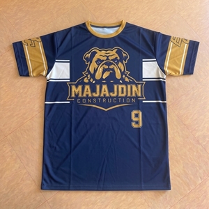 Camiseta Deportiva Sublimada Personalizada al por Mayor, Jersey de Poliéster para Hombre, Impresión de Camisetas Transpirables, Uniforme de Trabajo - Product Image 1