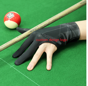 Guantes de Billar Deportivos Personalizados al por Mayor con Logotipo, Antideslizantes, Transpirables, Cómodos, Unisex, de 3 Dedos, de Spandex - Product Image 3