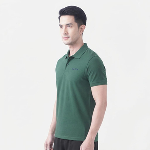 Chemises polo en coton respirantes, chemises polo tendance, fabricant de polos, couleur unie de haute qualité pour hommes, vêtements décontractés, taille standard - Product Image 5