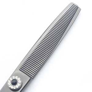 Kit de ciseaux de toilettage pour animaux de compagnie de qualité professionnelle Midnight, 6,5 pouces, acier inoxydable 440C - Product Image 3