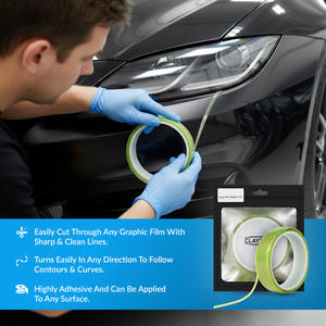 Film de protection pour voiture Clayton Car Care Wrap Film Design Line 50M (CL-445) pour films vinyle, bandes décoratives automobiles et travaux de design personnalisé. - Product Image 5