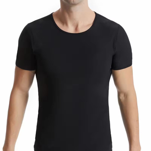 New Premium Men Slim Fit Sports Compression Shirt For Performance Training Athletic Compression Top with <b>Tight</b> Fit Design - Product Image 1