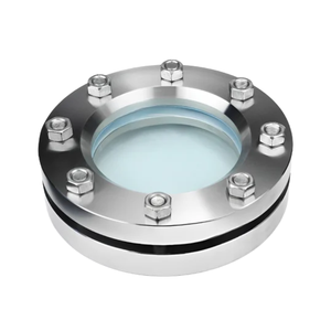 Industrial Stainless Steel Full View Glass Manhole Tank Manway with Transparent Viewing Window SS 304 316 - Product Image 5