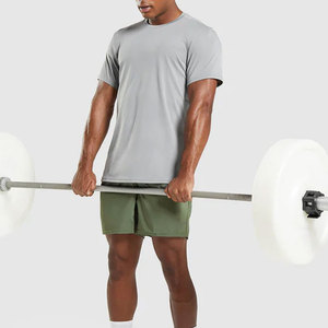 Vente flash - T-shirts de sport pour hommes 100% coton, haute qualité, séchage rapide, respirants, manches courtes, au meilleur prix - Product Image 4