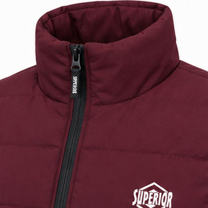 Gilet d'hiver sans manches pour homme personnalisé, léger, doux, isolé thermiquement, avec col montant, pour les sports décontractés, la randonnée, le camping - Product Image 3