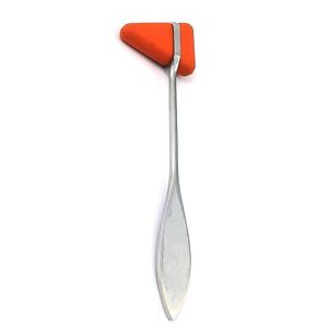 Marteau de réflexes Taylor Tomahawk à tête triangulaire rouge, outil d'examen neurologique manuel, instrument médical de classe I, CE - Product Image 2
