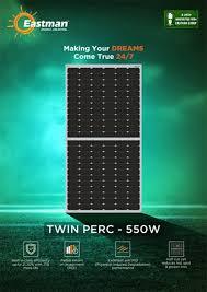 Panel Solar Bifacial Eastman 550W DCR - Product Image 4