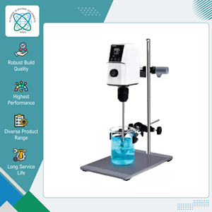 Agitateur numérique sur support de 72 watts de qualité supérieure, de classe supérieure, pour les tests alimentaires et de boissons - Product Image 2