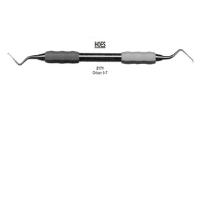 DENTRIC IMPLANTS Détartreur dentaire à double extrémité pour dents postérieures # Modèle 8 ResinEight Handle Manuel en Acier et Plastique - Product Image 2