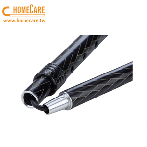 Canne pliante légère en alliage d'aluminium de nouvelle conception avec embout en caoutchouc, rotation à 360 degrés et autoportante pour personnes âgées - Product Image 6