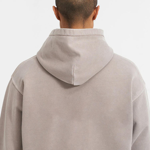 Sudaderas con Capucha Premium para Hombre, 100% Algodón Tejido, Forro Polar de 300g, Estilo Urbano Cómodo, Impresión Personalizada, Proveedor Mayorista - Product Image 6
