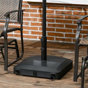 Ombrellone da Giardino con Raggio di 3m, Forma Quadrata, Struttura in Acciaio e Palo in Acciaio Inossidabile - Product Image 1