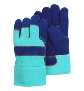 ถุงมือกันความร้อนสำหรับงานหนัก ยี่ห้อ Canadian Rigger  หนังวัวแท้  ขอบยาง  ผ่านการรับรองมาตรฐาน CE  น้ำหนัก 11 ออนซ์ - Product Image 3
