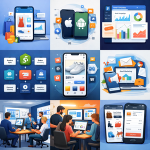 Aplicación Móvil Híbrida Profesional para Shopify con Funciones Empresariales y Automatización de Marketing en Tiempo Real - Product Image 3