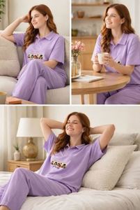 Ensemble deux pièces imprimé tendance pour femme – Collection décontractée d'été – Tenue féminine à prix de gros par le fournisseur - Product Image 2