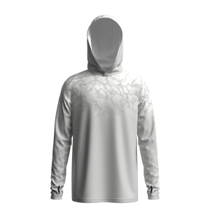 Camisa de Pesca con Capucha para Hombre, Protección Solar UPF 50+, Manga Larga, Protección UV para Exteriores, Ligera, para Senderismo - Product Image 3