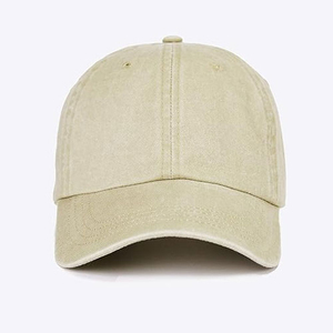 Professional Manufacturer High Quality Solid Color Baseball <b>Caps</b> Sporty Street Style Adjustable Denim Fabric Customizable - Product Image 1