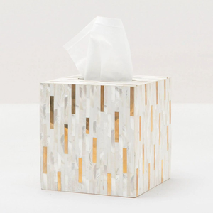 Elegante Caja para Pañuelos con Incrustaciones de Hueso Hecha a Mano en India para Decoración de Hogar de Lujo y Uso en Baños, Disponible para la Venta - Product Image 6