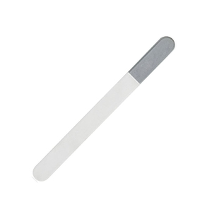 Lime à ongles en gros, mini lime à ongles professionnelle en verre cristal, double surface haute densité, grain 180, durable, en acier inoxydable - Product Image 5