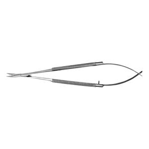 High Quality Castroviejo Micro Scissors 12.0 cm Straight with Round Handle Stainless Steel Surgical Instrument by <b>Blush</b> surgical - Product Image 5