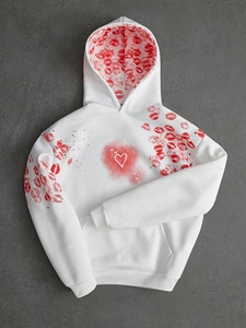 High Quality Oversized Half Zip Heavyweight Cotton Hoodie <b>Thick</b> <b>Fleece</b> Streetwear Sweatshirt - Product Image 1