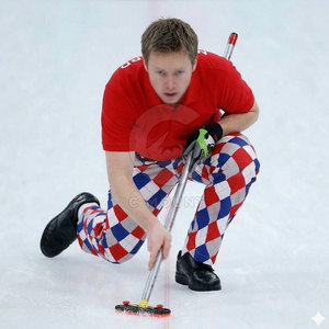 Curling Uniform Quick Dry Breathable Soft <b>Comfortable</b> Lightweight Durable Outdoor Sports Training Gear - Product Image 2