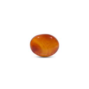 Handcrafted 9.05 Ct Pink Yemeni Aqeeq Oval Cut Loose Gemstone for Fine Jewelry - Product Image 1