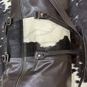 Bolsos de Viaje de Piel Vacuna Hechos a Medida, de Alta Calidad, Último Diseño, Bolsos de Fin de Semana al por Mayor, Nueva Llegada - Product Image 6