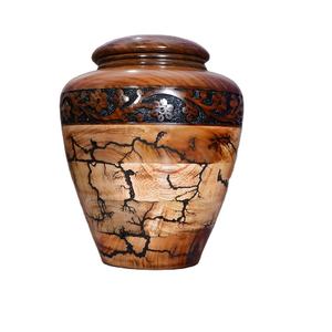Cremation <b>Urn</b> for Male Wooden for Adult Ashes Human Ash Personalized Burial for <b>Urn</b> for Dad - Product Image 1