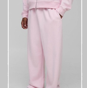 RABUSH SPORTS Pantalon de survêtement Harem ample pour homme, en polyester respirant de poids moyen, style urbain, avec cordon de serrage à la taille, délavé, pour l'automne - Product Image 5