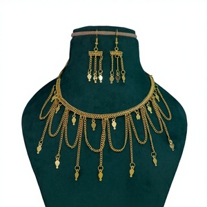 MIJ Gold Plated <b>Wedding</b> Engagement Jewelry Set for Engagement <b>Wedding</b> Designer Jewelry Sets Fancy for Ledis Artificial Jewellery - Product Image 1