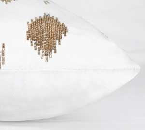 Housses de coussin brodées de perles en gros, taies d'oreiller décoratives faites à la main pour ensembles de canapés, chambres, hôtels et design d'intérieur - Product Image 6