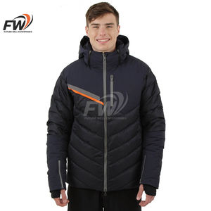 Parkas para hombre más vendidas, forro polar, cierre completo, abrigos cálidos para invierno, ropa de abrigo acolchada personalizada para hombre - Product Image 5