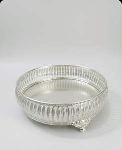 ถาดกลมเงินเยอรมันสำหรับเป็นของขวัญ - Product Image 1