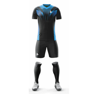 Multi Color Sublimation Full Design Adult Apparel Soccer Wear Suit Breathable <b>Compression</b> 100% Polyester Football Uniform - Product Image 5