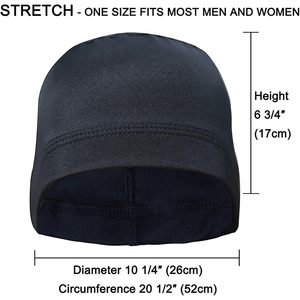 2025 doublure de casque de casquette de crâne personnalisée pour hommes évacuant la sueur sous les doublures de refroidissement de casque de moto et de cyclisme - Product Image 4