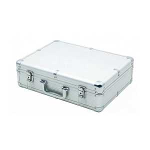 Boîte de rangement pour outils de bijouterie en aluminium avec mousse prédécoupée pour une protection optimale 48 x 36 x 15 cm ZetomedPro - Product Image 1