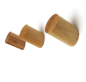 Wooden <b>Wall</b> Hooks Polygon Shape For Clothing Hanging Modern Wood Coat Racks <b>Wall</b> Hanging Hook Hanger Decoration - Product Image 1