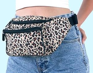 Sac banane imprimé camouflage en cuir véritable 50-70L, imperméable, décontracté, pour activités de plein air, course, randonnée, voyage - Product Image 2