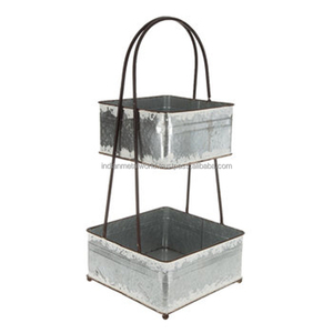 Présentoir à gâteaux à plusieurs niveaux personnalisé moderne en métal support à gâteaux pour mariage supports à gâteaux décoratifs - Product Image 2